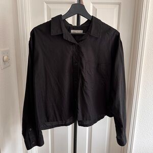 GUC Everlane Black Button-Up Shirt Size Large